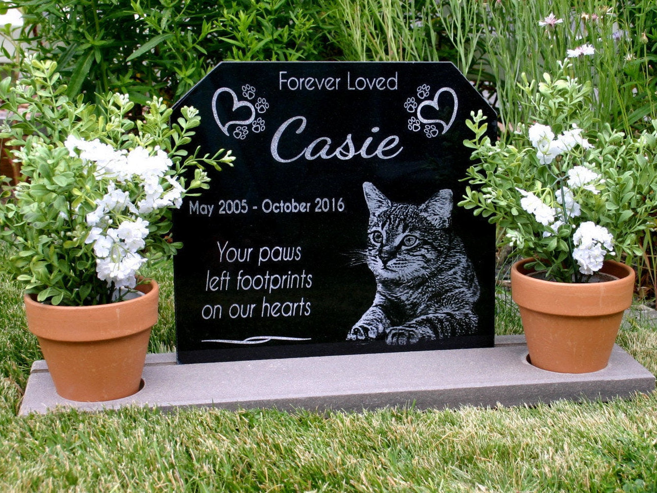 Pet Memorial Headstone Large 12